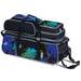 3 Ball Rolling Tote Green/Blue/Black