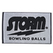 Storm Woven Towel Black/Grey