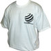 bowlingball.com White T-Shirt with Black Lettering