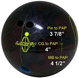 Brian Halstrom Lane #1 Curve Bowling Ball