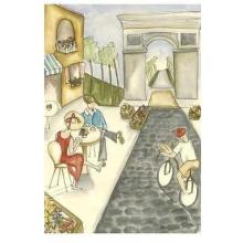 Parisian Holiday II Poster Print