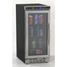 Avanti Beverage Cooler - Stainless Steel With Glass Door