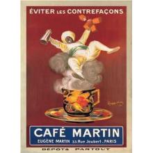 Cafe Martin Poster Print
