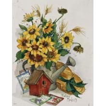 Summer Sunflowers Poster Print
