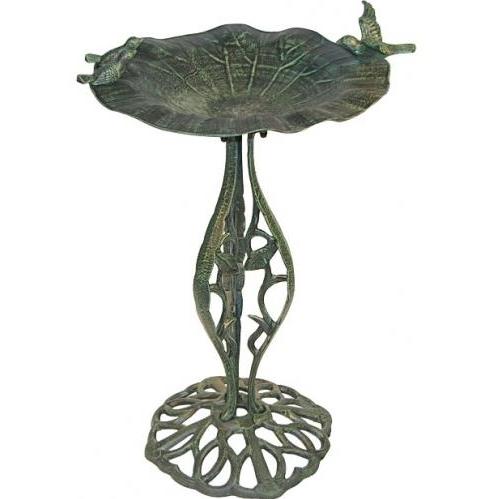 Alpine Metal Bird Bath