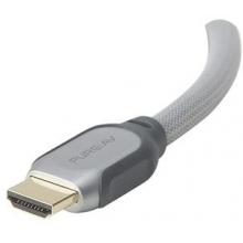 SILVER SERIES HDMI A/V CABLES (POLYBAGGED, 8 FT)
