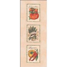Vintage Vegetable Assorted Poster Print