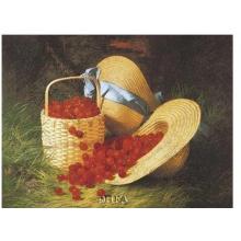Harvest Of Cherries, 1866 Poster Print