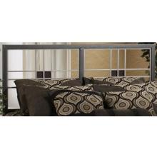 Hillsdale Tiburon Cali Espresso Metal Headboard With Out Frame - Full/Queen