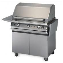 PGS Gas Grills Legacy Pacifica Gourmet 36 Inch Propane Gas Grill With Rotisserie On Cart