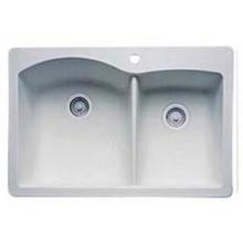 Blancodiamond 511-606 Silgranit Sink (Color: White)