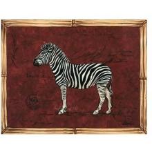 Serengeti Zebra Poster Print