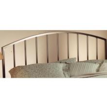 Hillsdale Lincoln Park Antique Pewter Metal Headboard With Frame - Twin