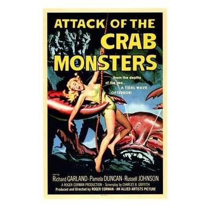 Attack Of The Crab Monsters Poster Print