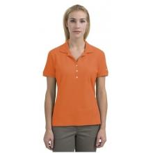 Nike Golf Ladies Pique Knit Sport Shirt S Orange Ice