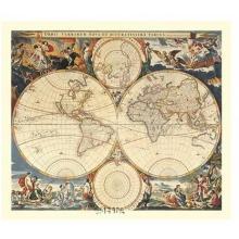 World Map Poster Print