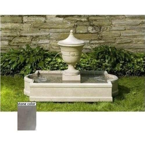 Campania Villeroy Fountain - Greenstone Finish