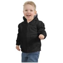 Precious Cargo Toddler Hoodie Full Zip 4T - Black/Grey Heather