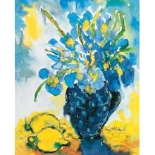 Flowers And Vases Poster Print