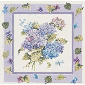 Mixed Color Hydrangeas Poster Print