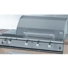 ProFire Professional Series 48 Inch Hybrid Propane Gas Grill With Double Side Burner - Built-In