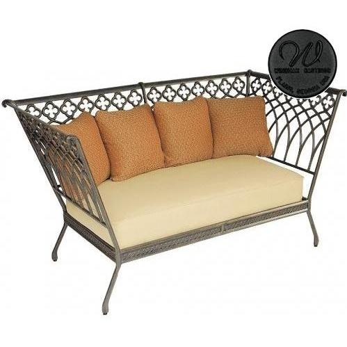 Windham Castings Provence Salon Day Bed Frame Only, Black