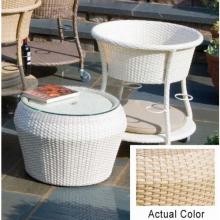 Alfresco Home Sabbia Versa Outdoor Multi Function Wicker Storage With Cushion - Natural