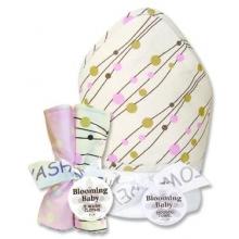 Winterberry Pink Hooded Towel & Wash Cloth Bouquet Set