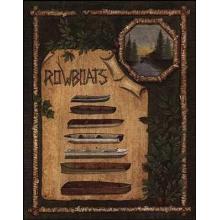 Rowboats Poster Print