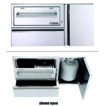 Lynx 42 Inch Convenience Center With Warming Drawer And Tank Storage