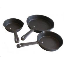 Cast Iron Skillet Set - 6, 8, And 10 Inch