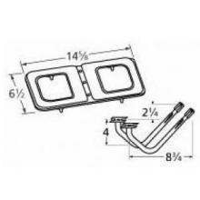 Stainless Steel Figure-8 Burner 14102-78102