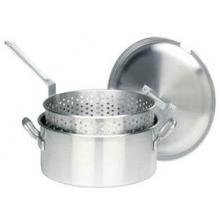 Bayou Classic 14 Quart Aluminum Deep Fry Pot With Lid And Basket