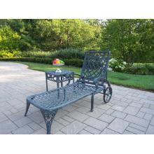 Oakland Living Mississippi Chaise Lounge With Cushion