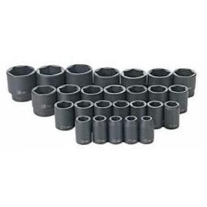 Grey Pneumatic 1/2 Inch Dr. 24 Pc. Deep Fractional Socket Set