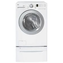 LG 3.6 Cuft Front Control Washer - White