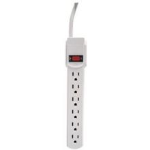 6-OUTLET POWER STRIP (3-FT CORD)