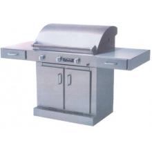 TEC Gas Grills Sterling G3000 FR Infrared Propane Gas Grill On Cabinet