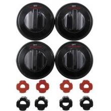 GAS RANGE KNOBS (BLACK)