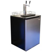Haier Beer Dispenser Dual Tap Draft, Virtual Steel - HBF205EAVS