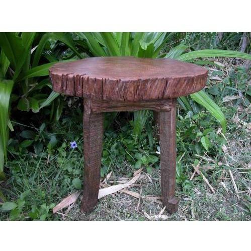 Groovy Stuff Teak Wood Garden Stool - 18 Inch - TF-308-18