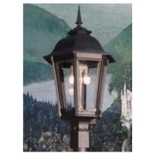 Gas Light America GL1200 Cast Aluminum Natural Gas Light With Triple Inverted Burner For Post Mount