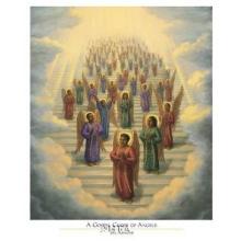 Gospel Choir Of Angels Poster Print