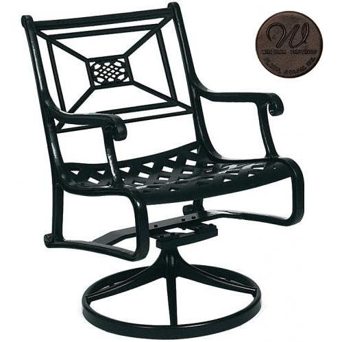 Windham Castings Key Largo Swivel Dining Chair Frame Only, Bronze