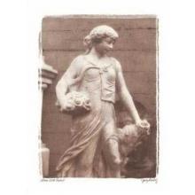Woman With Basket Poster Print