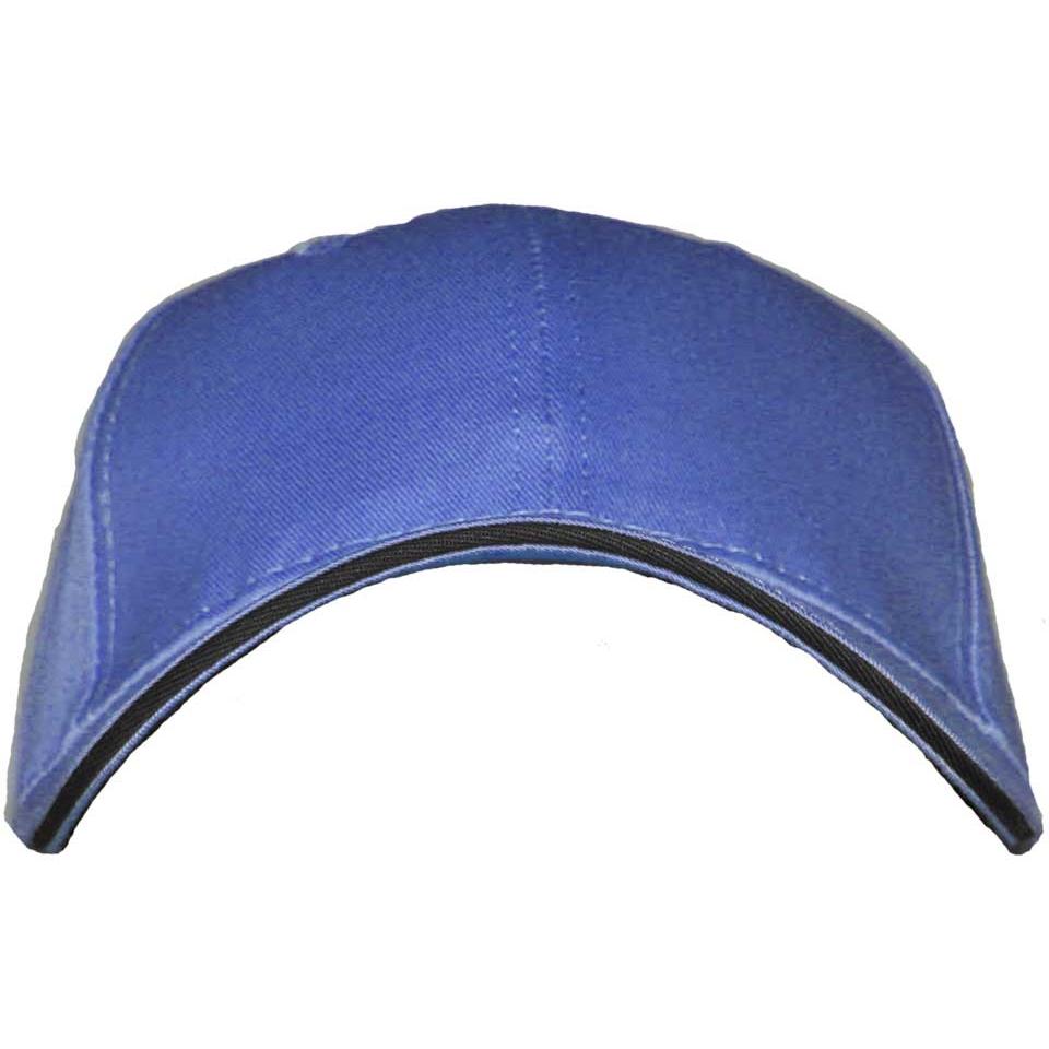 Port & Company Sandwich Bill Hat One Size Fits All - Royal/Black