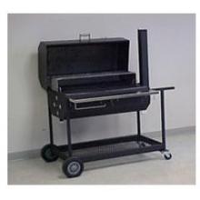 Texas Barbecues 100 Junior Charcoal Grill
