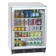 Summit Professional SCR600BL-CSS Under Counter Commercial Refrigerator W/ Glass Door