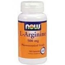 Now Foods Arginine 500 Mg 100 Caps