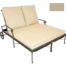 Windham Castings Universal Double Chaise Cushion , Dupione Sand L